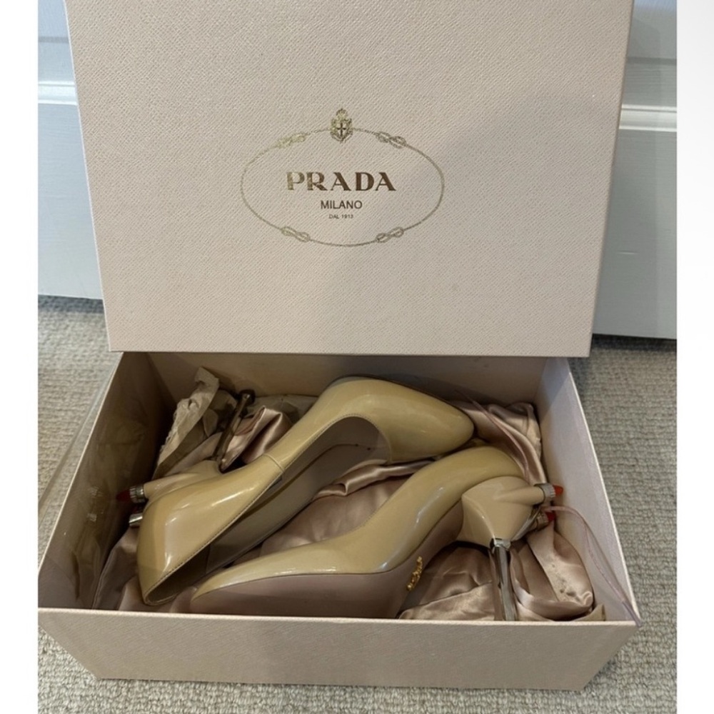 ***SOLD*** Prada Spring 2012 Patent Leather Hot Rod Heels- NIB - Picture 10 of 11
